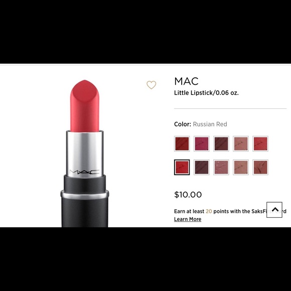 mac russian red mini